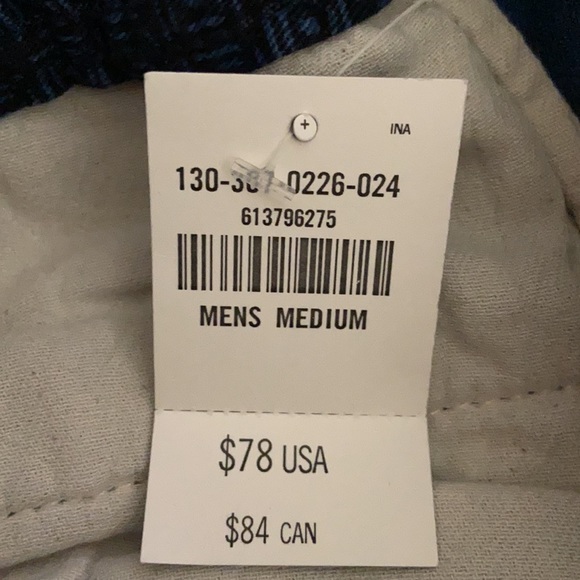 NWOT Abercrombie & Fitch Mens Blue Jogger Pants Medium - Picture 7 of 9